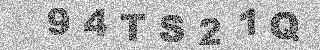 Confirmation code