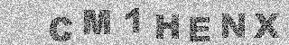 Confirmation code